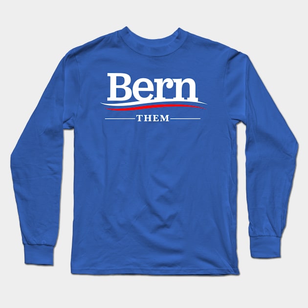 Greensky Bluegrass Bernie Sanders Long Sleeve T-Shirt by GypsyBluegrassDesigns